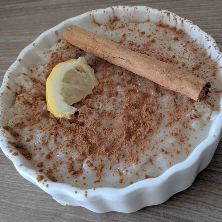 Arroz con leche de coco especiado