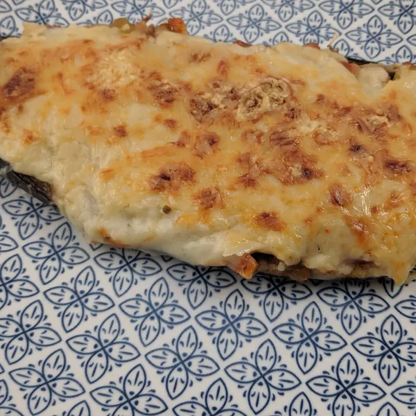 Berenjenas rellenas de verduras