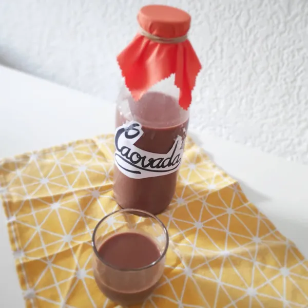 Caovada (batido de cacao de avena casero)