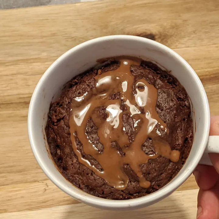 Chocolate vegan mugcake