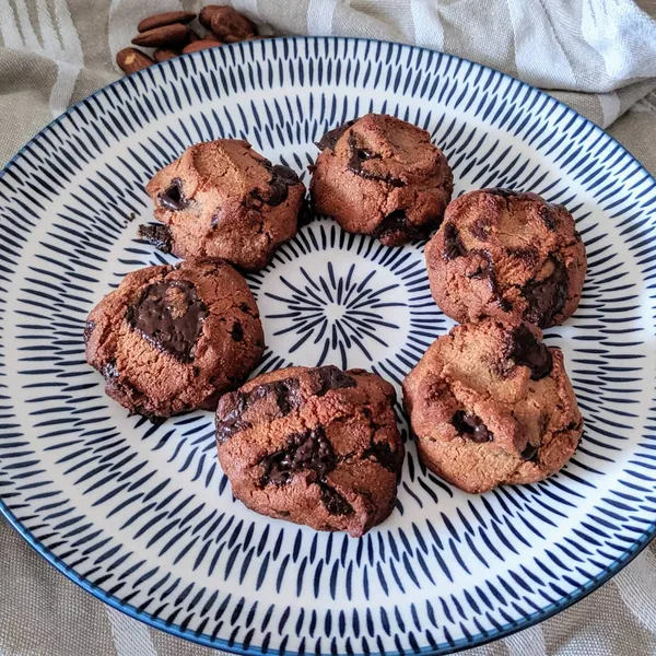Cookies de almendra veganas
