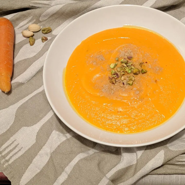 Crema de zanahoria