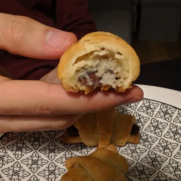Croissants de nutella exprés