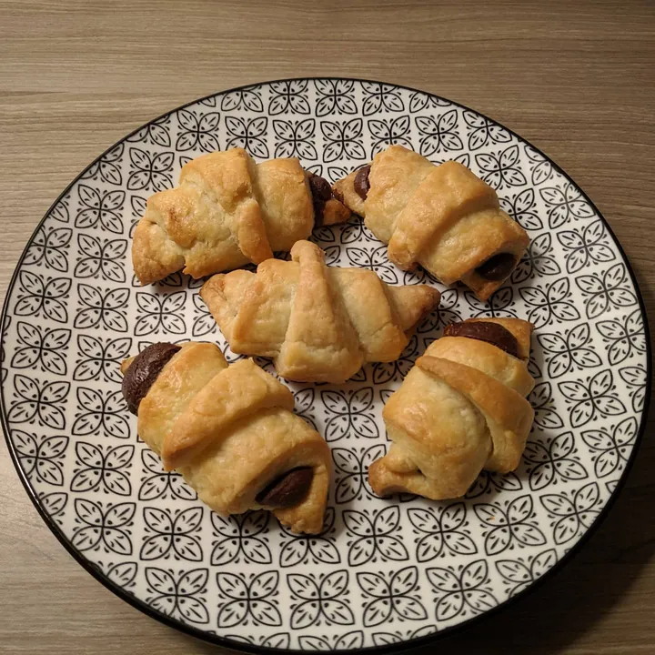 Croissants de nutella exprés