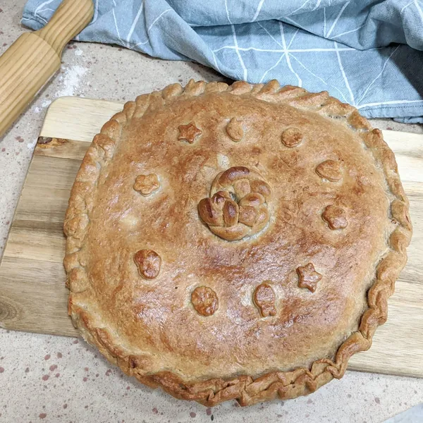 Empanada gallega vegana integral