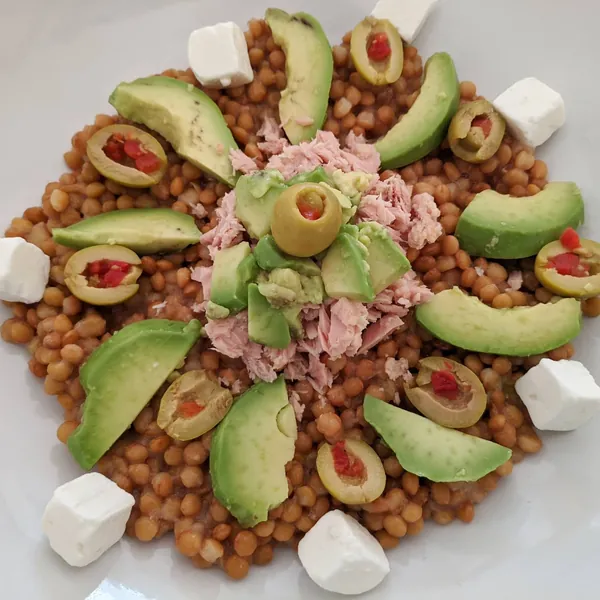 Ensalada de lentejas