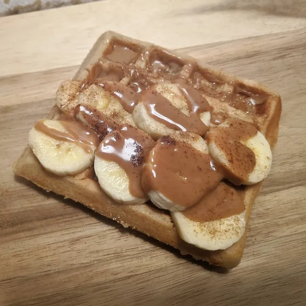Gofres veganos monocromáticos
