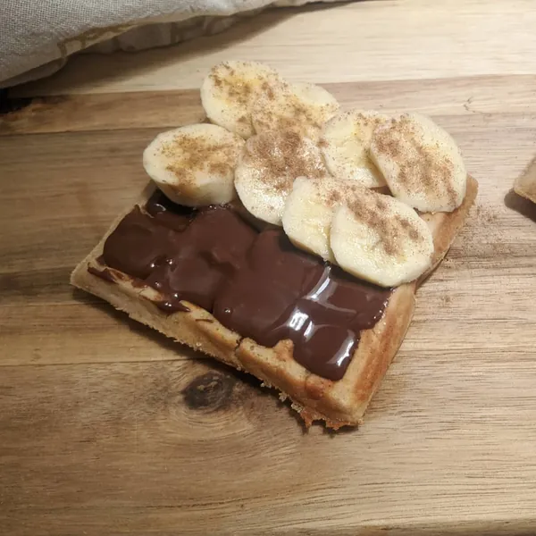 Gofres veganos monocromáticos