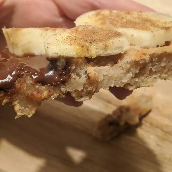 Gofres veganos monocromáticos