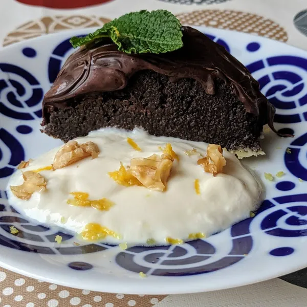 Halvah griego de chocolate