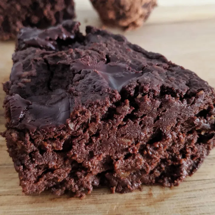 Mini brownie de boniato al microondas (sin azúcares añadidos)