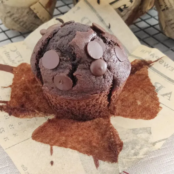 Muffins de chocolate tipo Starbucks