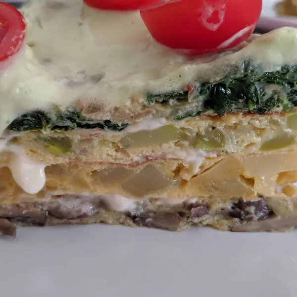 Tortilla cake