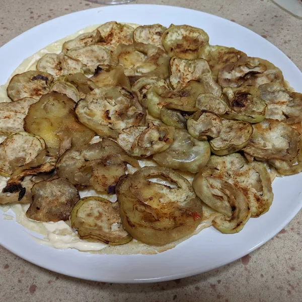 Pastel salado de crepes
