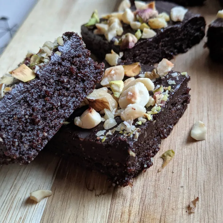 Raw Vegan Brownie (sin azúcar añadido)