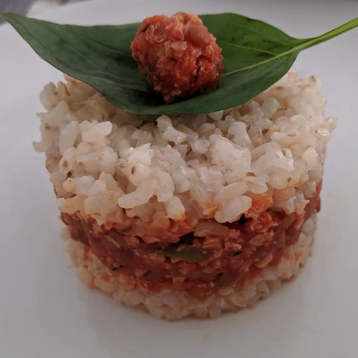 Timbal vegano extraproteico