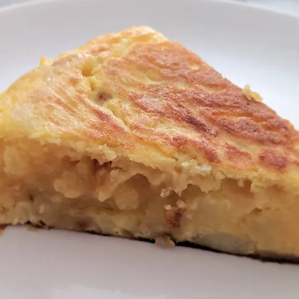 Spanish potato omelette