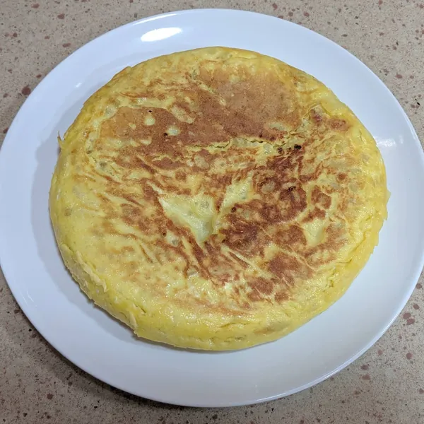 Spanish potato omelette