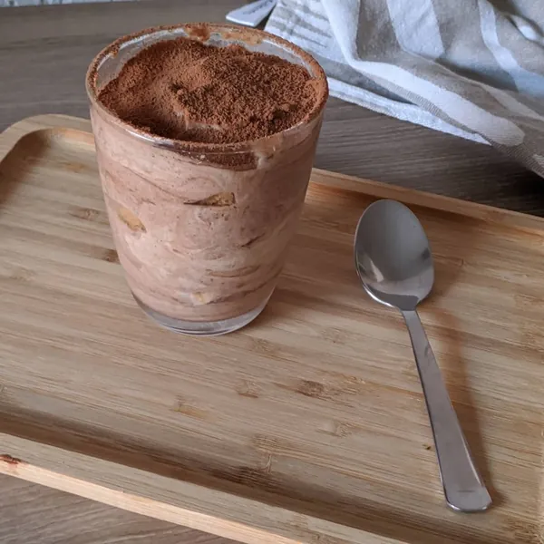 Vasitos de tiramisù a la Nutella