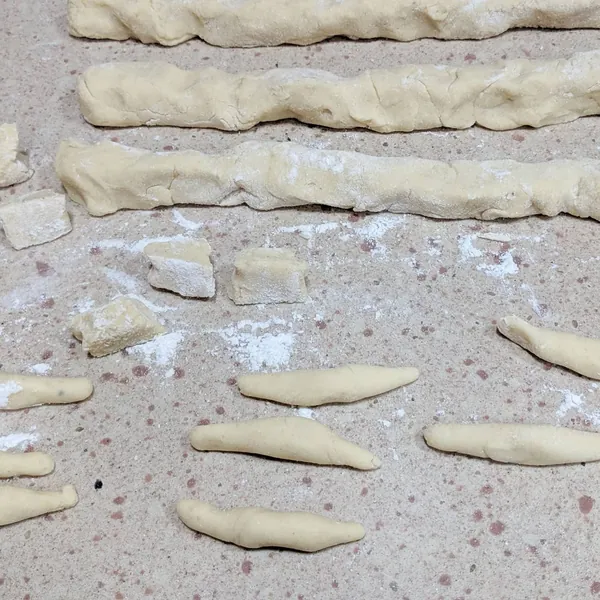 Vegan gluten free Schupfnudeln