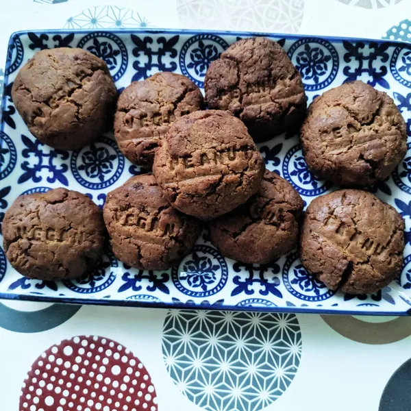 Vegan peanut butter cookies